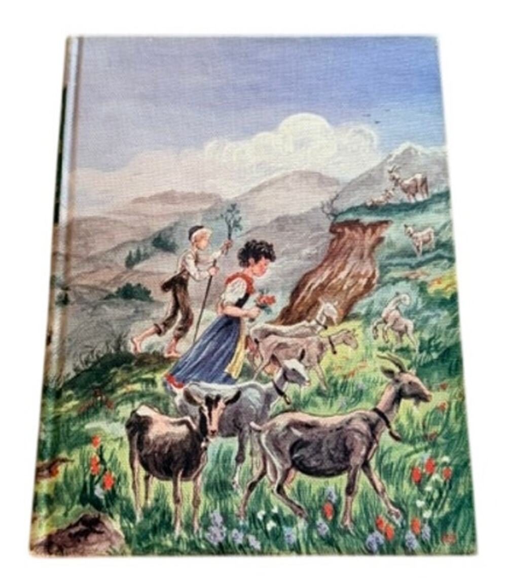 Johanna Spyri Heidi Illustrated Junior Library Hardcover William Sharp